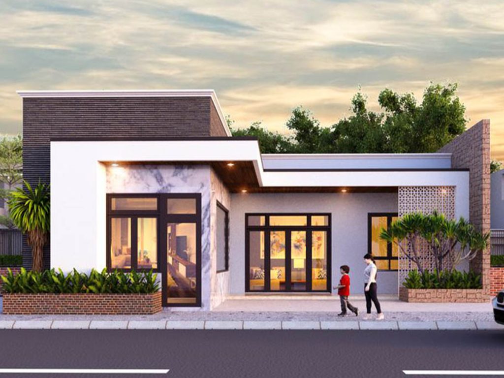 Nhà cấp 4 đơn giản hiện đại